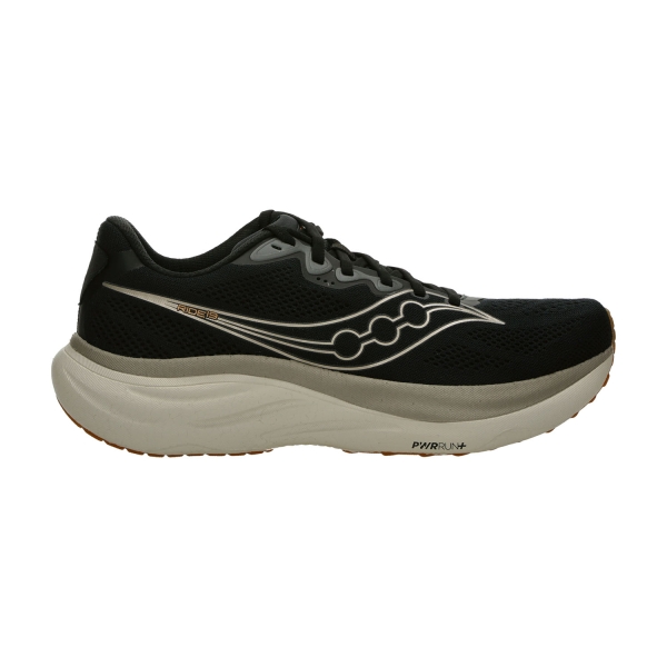 Zapatillas Running Neutras Hombre Saucony Ride 19  Black/Pewter S21055145