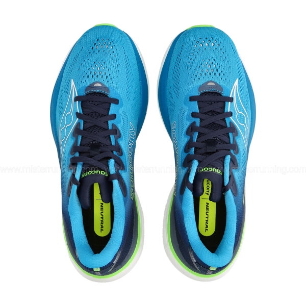 Saucony Ride 19 - Cobalt/Slime