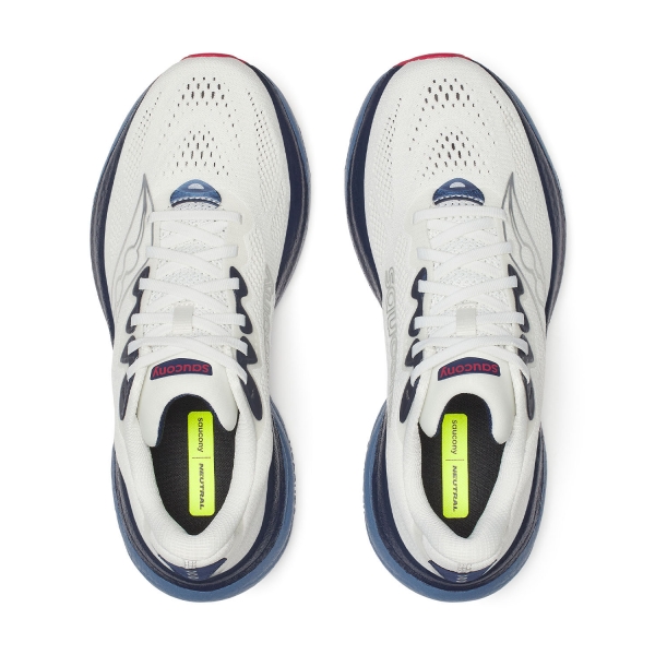 Saucony Ride 19 - Ivory/Storm