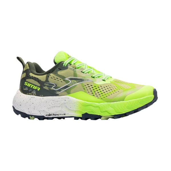 Men's Trail Running Shoes Joma Sima  Fluor Green TKSIMS2615