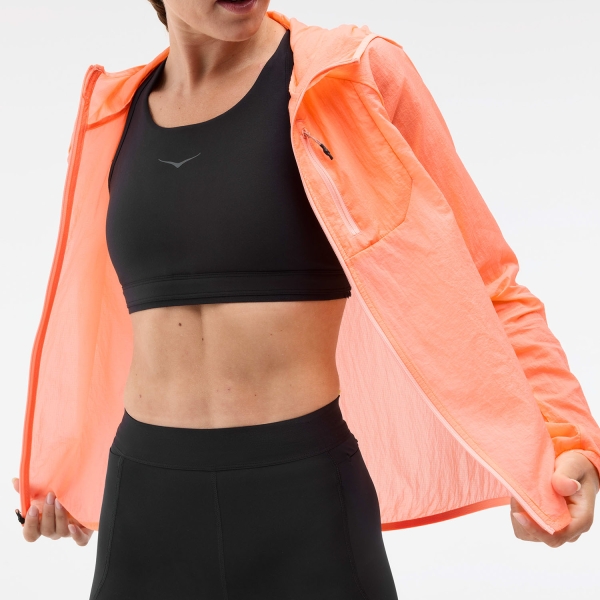 Hoka Skyflow Jacket - Neon Cantaloupe