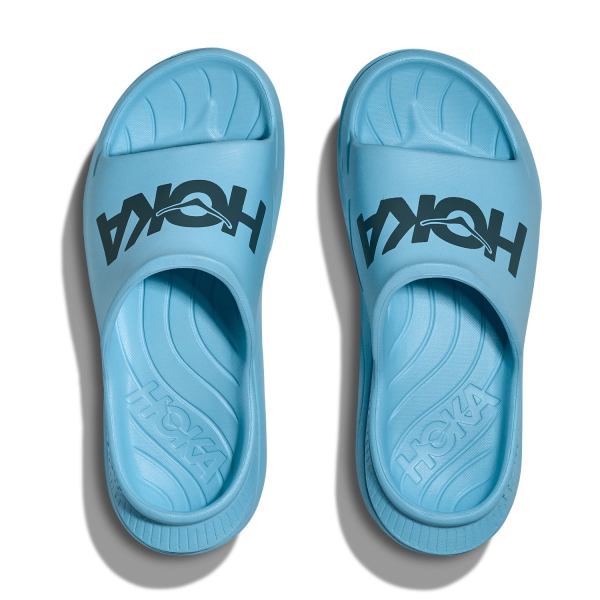Hoka Ora Athletic Slide - Soaring Blue/Faded Navy
