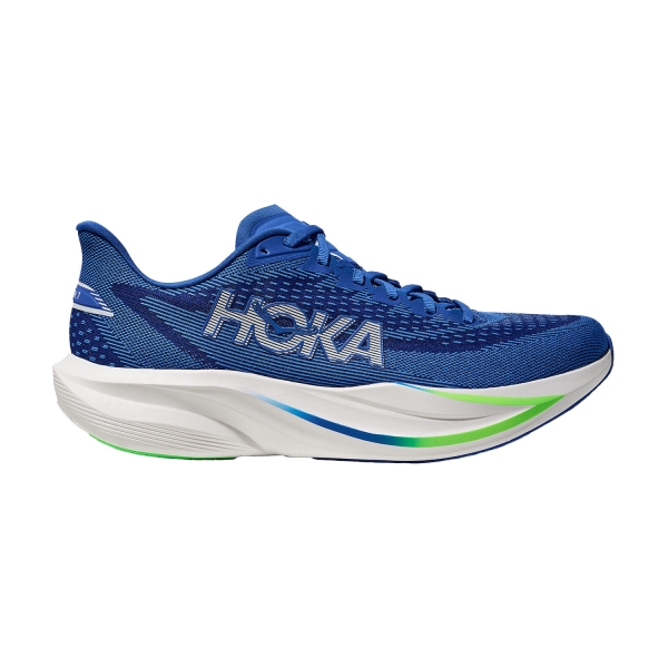 Men's Performance Running Shoes Hoka Mach 7  Cobalt Blue/Neon Green 1171904CBLTB