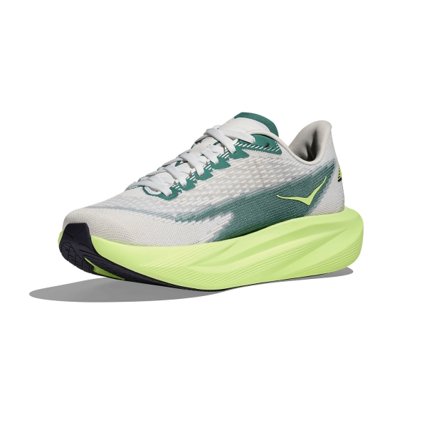 Hoka Mach 7 - Frost/Neon Yuzu
