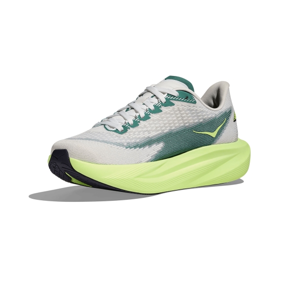 Hoka Mach 7 - Frost/Neon Yuzu