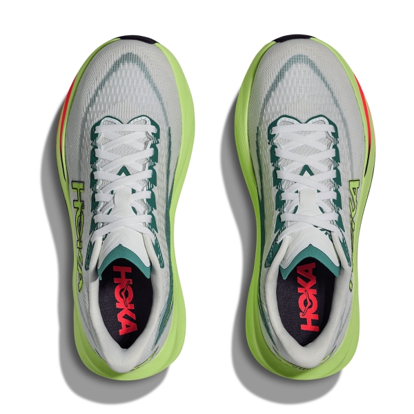 Hoka Mach 7 - Frost/Neon Yuzu