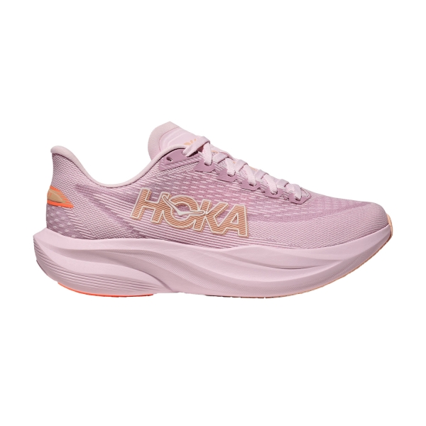 Scarpe Running Performance Donna Hoka Mach 7  Lilac Cream/Tangerine Glow 1171938LRMT