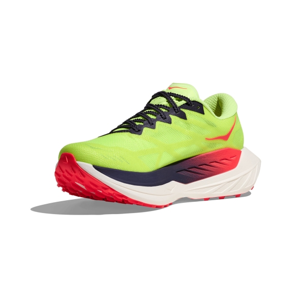 Hoka Rocket X Trail - Neon Yuzu/Neon Flame