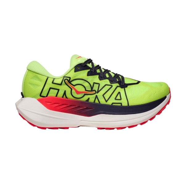 Zapatillas Trail Running Mujer Hoka Rocket X Trail  Neon Yuzu/Neon Flame 1176331NZN