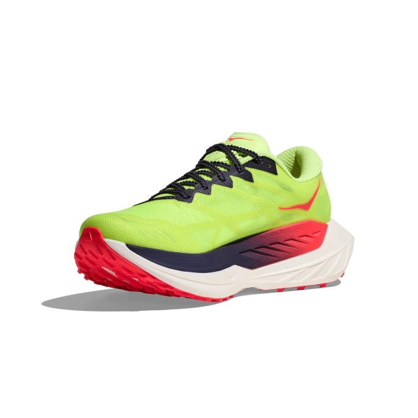 Hoka Rocket X Trail - Neon Yuzu/Neon Flame