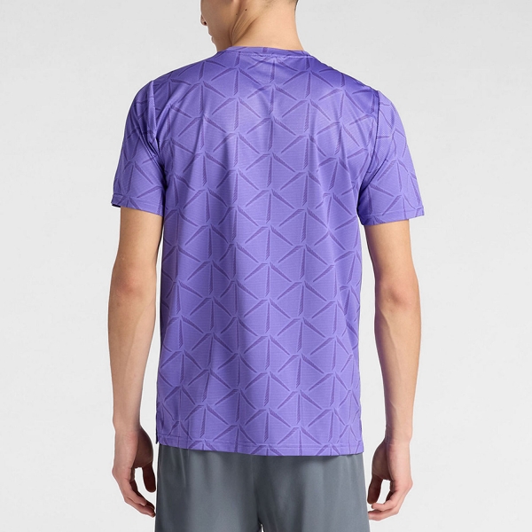 New Balance Essentials Printed T-Shirt - Electric Purple