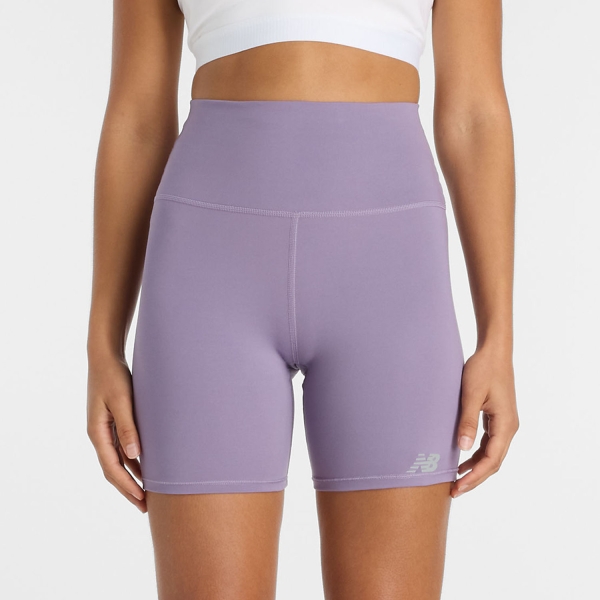 Pantaloncini Running Donna New Balance Harmony High Rise 6in Pantaloncini  Candied Violet WS51114AA5