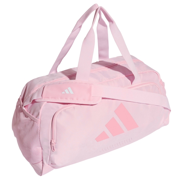 adidas Defender Logo Small Duffle - Clear Pink/True Pink
