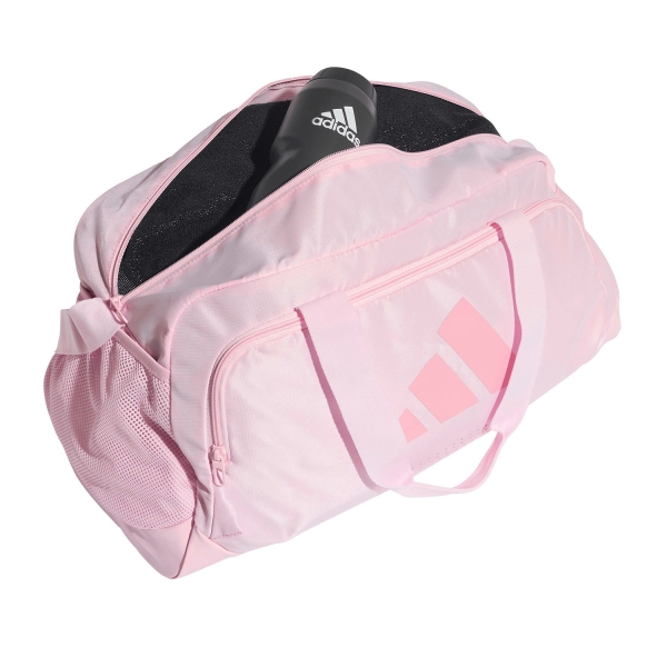 adidas Defender Logo Small Duffle - Clear Pink/True Pink