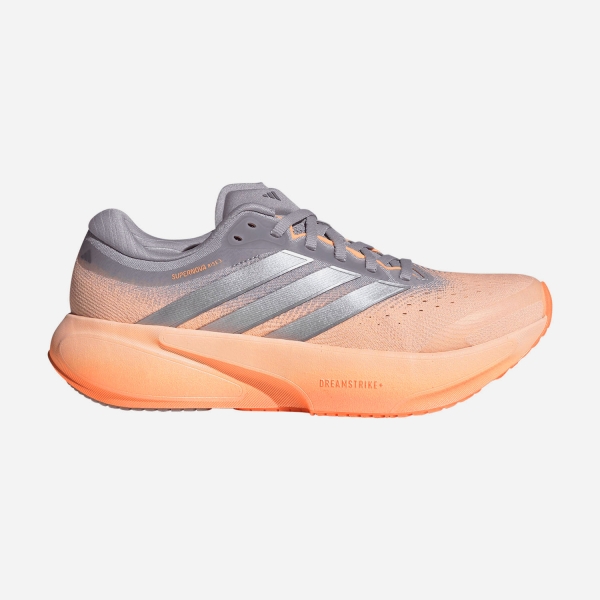 Scarpe Running Neutre Donna adidas Supernova Rise 3  Clear Orange/Silver Metallic/Glory Grey JR7372