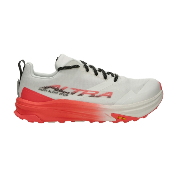 Men's Trail Running Shoes Altra Mont Blanc Speed  White/Red AL0A85RZ160