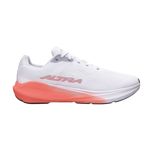 Woman's Structured Running Shoes Altra Experience Flow ST  White/Coral AL0A85RK161