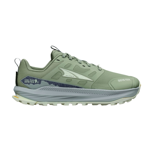 Zapatillas Trail Running Mujer Altra Lone Peak 9+ GTX  Dusty Olive AL0A85SN315