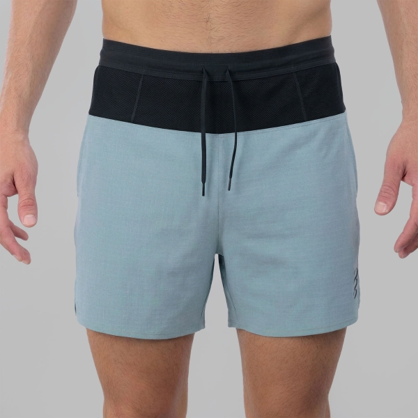 Men's Trail Running Shorts Compressport Trail Racing 6in Shorts  Ether ASHM3735169