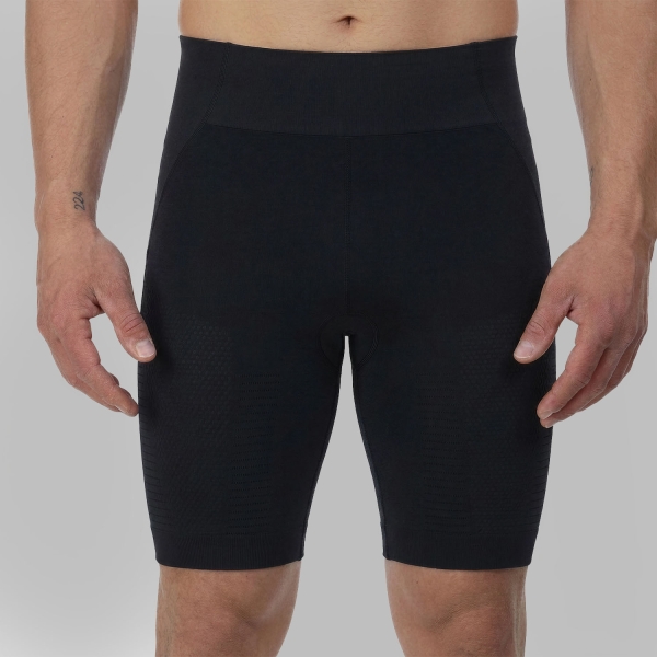 Men's Trail Running Shorts Compressport Trail Under Control 9in Shorts  Black ATIM5199000