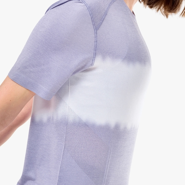 Compressport Performance Printed Camiseta - Lavender/White