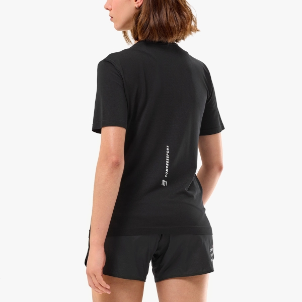 Compressport Performance Printed Camiseta - Black
