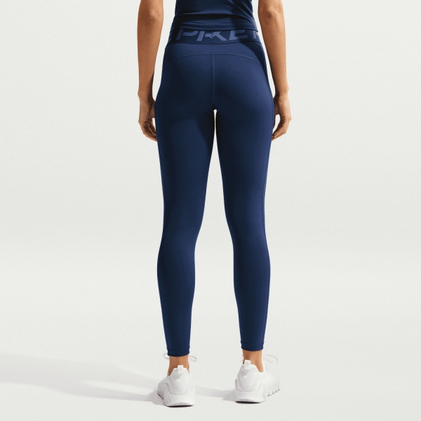 Nike Pro Sculpt Tights - Midnight Navy/White