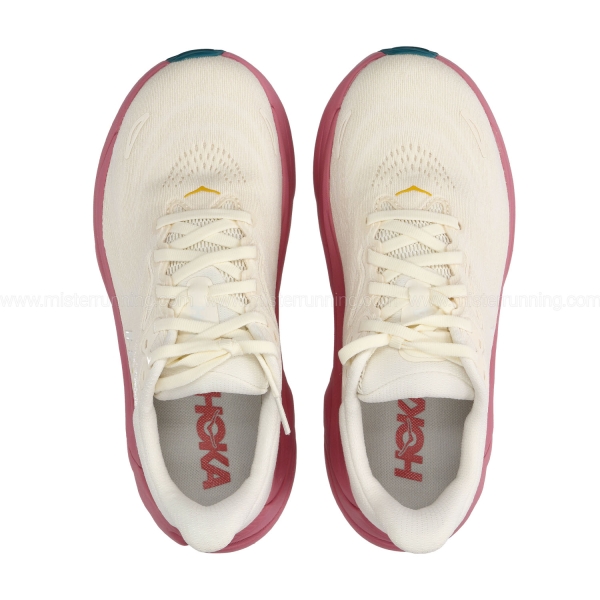 Hoka Arahi 8 Wide - Alabaster/Lingonberry