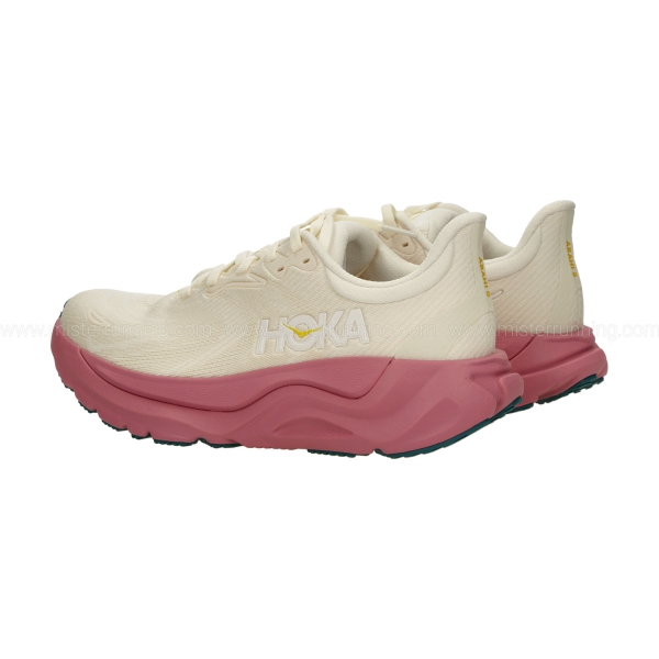 Hoka Arahi 8 Wide - Alabaster/Lingonberry