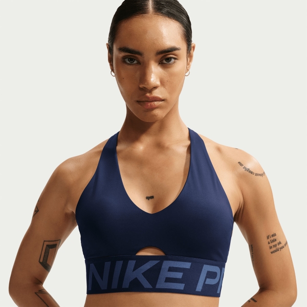 Nike Pro Sculpt Reggiseno Sportivo - Midnight Navy/Mystic Navy/White