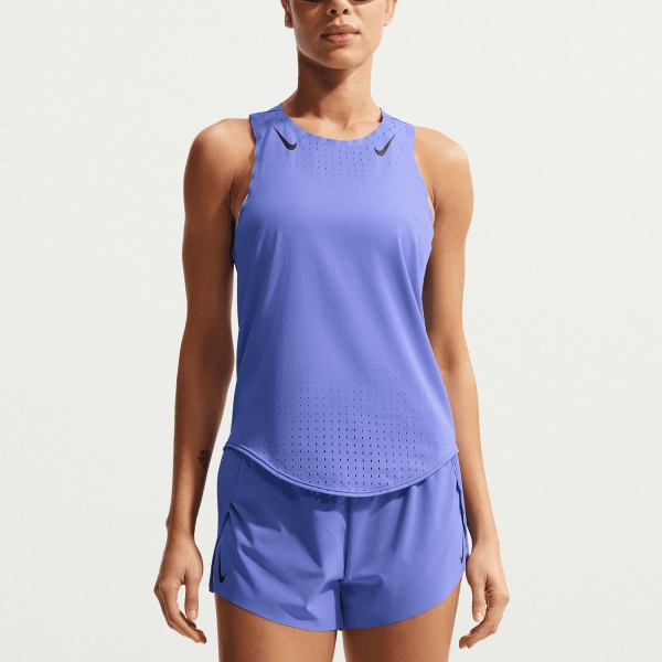 Canotta Running Donna Nike AeroSwift DriFIT ADV Canotta  Sapphire/Black IF1252570