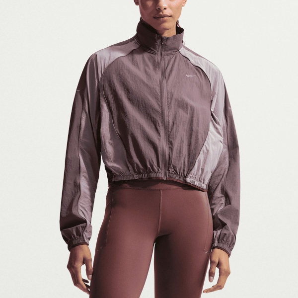 Chaqueta Running Mujer Nike Swift Repel UV Chaqueta  Tattoo/Light Violet Ore/Reflective Silver IM9480502