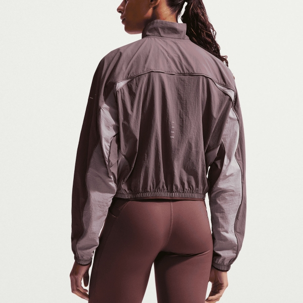 Nike Swift Repel UV Chaqueta - Tattoo/Light Violet Ore/Reflective Silver