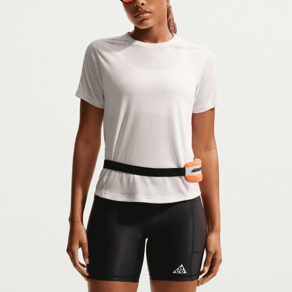 Maglie Manica Corta Trail Running Donna Nike ACG DriFIT Maglietta  Phantom/Summit White IO9650030