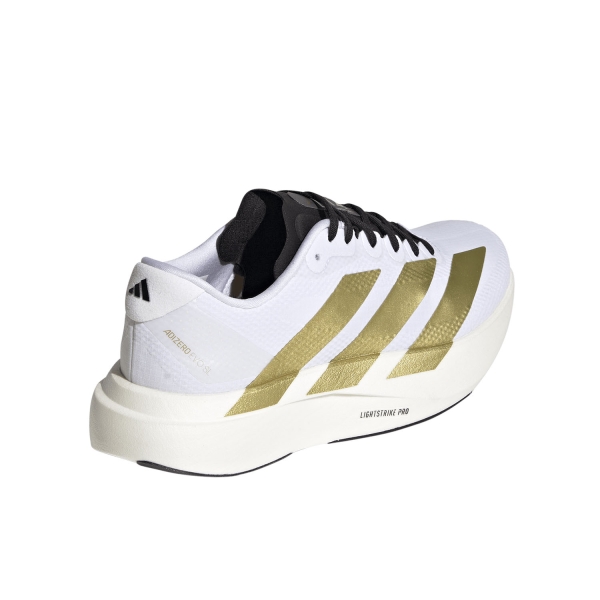 adidas adizero Evo SL WOVEN - FTWR White/Matte Gold/Core Black