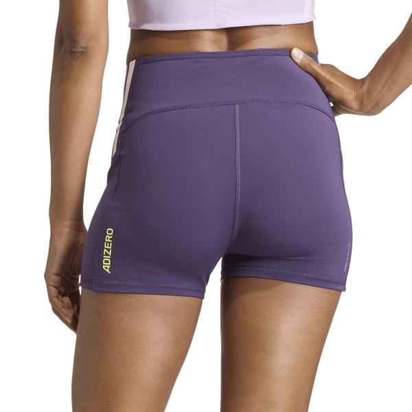 adidas adizero 4in Pantaloncini - Aurora Plum