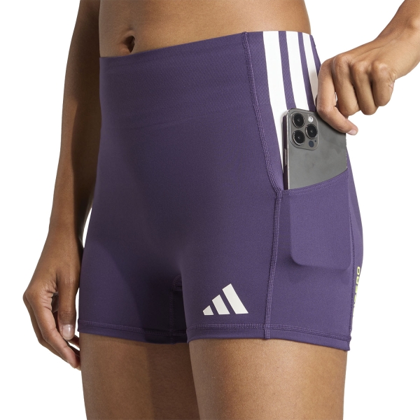 adidas adizero 4in Pantaloncini - Aurora Plum