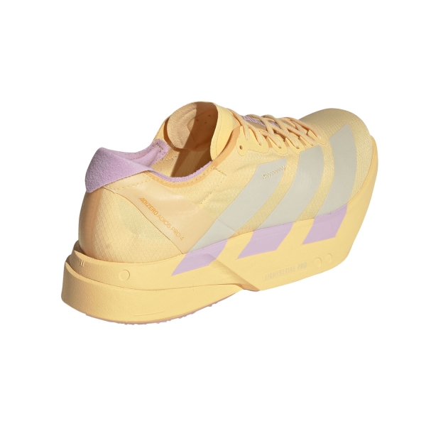 adidas adizero adios Pro 4 - Ice Tangerine/Ice Gold Metallic/Bliss Lilac