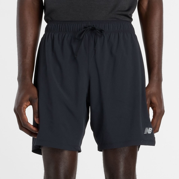 Pantaloncino Running Uomo New Balance RC Lined 7in Pantaloncini  Black MB61X1AWBK
