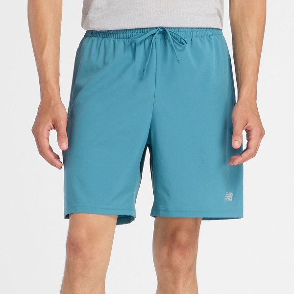 Pantaloncino Running Uomo New Balance Performance 7in Pantaloncini  Big Teal MS41232AAZ