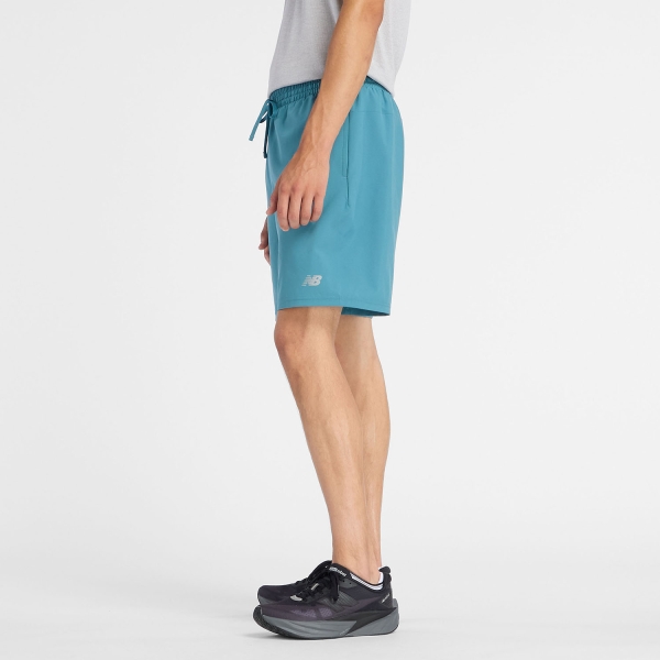 New Balance Performance 7in Pantaloncini - Big Teal