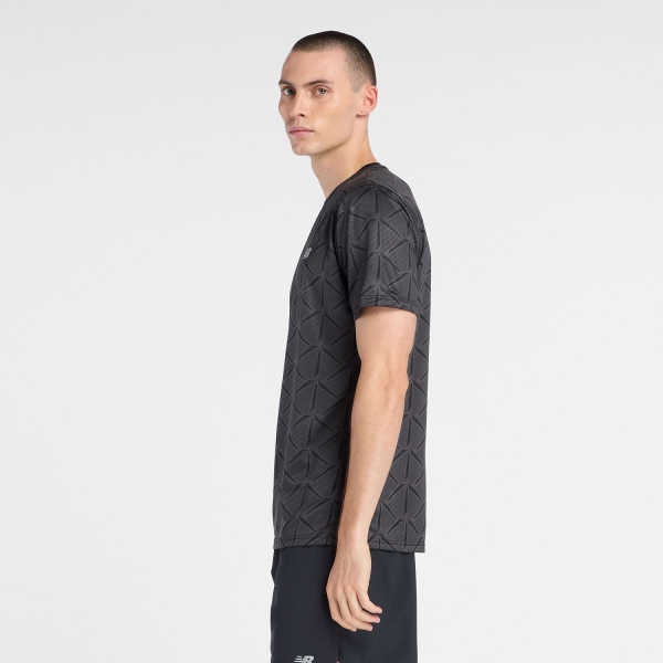 New Balance Essentials Printed T-Shirt - Black