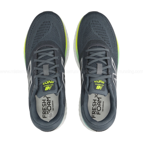 New Balance Fresh Foam X Evoz v4 - Graphite/Alkaline Green