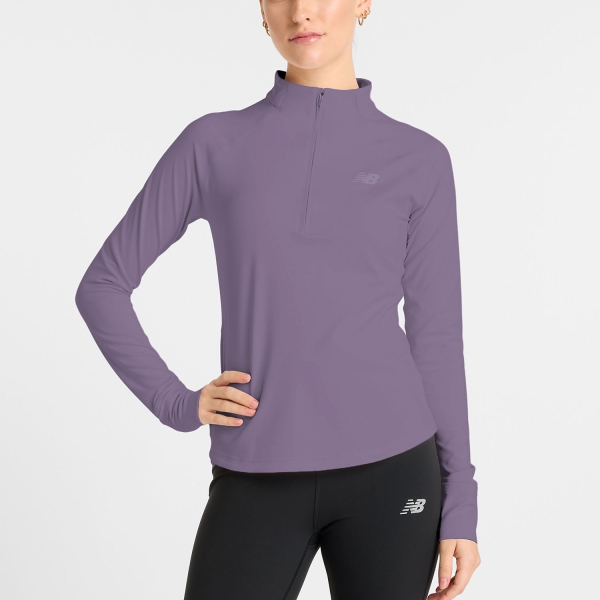 Camisa Running Mujer New Balance Harmony Camisa  Candied Violet WT51201AA5