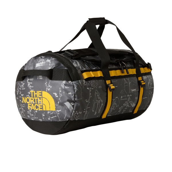 Bag The North Face Base Camp M Duffle  Anthracite Grey/Conrad Topos Print/Summit Gold NF0A52SAMV3