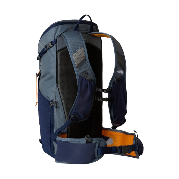 The North Face Trail Lite 24 Backpack - Granite Grey/Summit Navy/Dust Orange