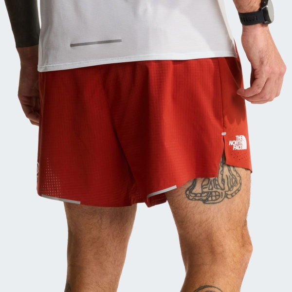 The North Face Summit Pacesetter Logo 5in Shorts - Iron Clay