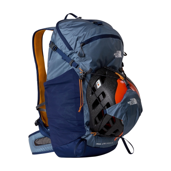 The North Face Trail Lite Speed 30 Backpack - Granite Grey/Summit Navy/Dust Orange