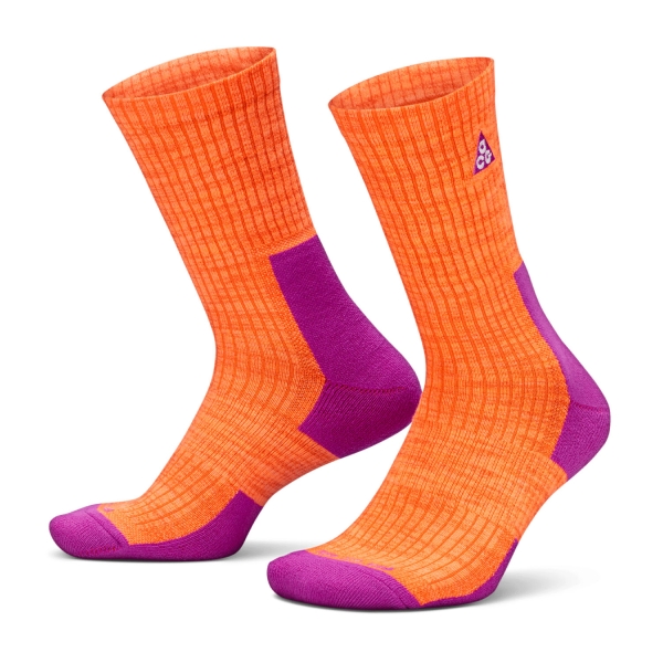 Socks Nike ACG Everyday Socks  Safety Orange/Total Orange/White FB3341819