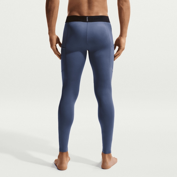 Nike Pro Dri-FIT Mallas - Diffused Blue/Black